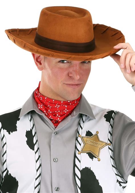 Adult Deluxe Woody Cowboy Hat