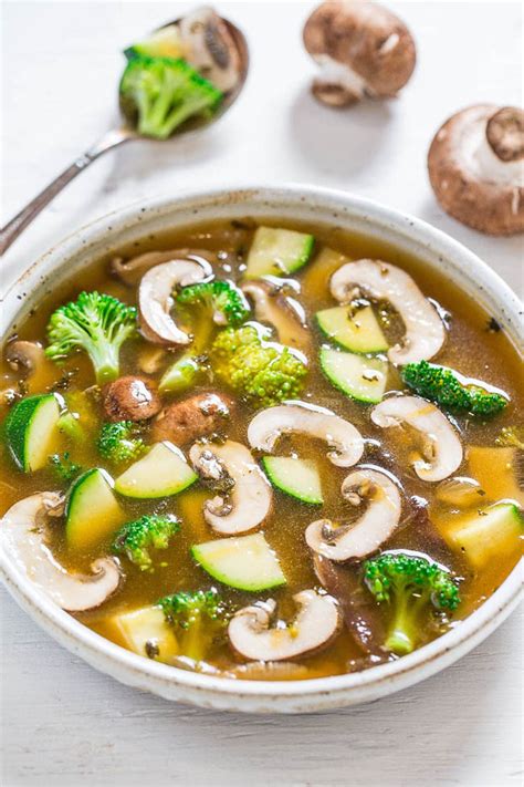 15 Incredible Mushroom Soup Recipes You'll Love | Vegetable soup ...