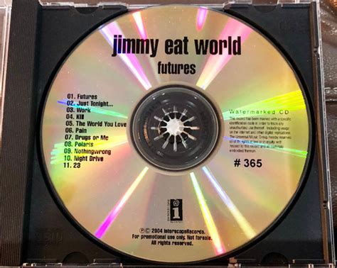 Jimmy Eat World Futures 2004 Cdr Discogs