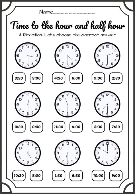 Telling Time To The 5 Minutes Worksheets Worksheets For Kindergarten
