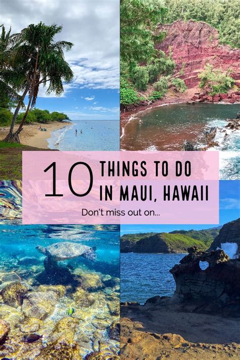 Top 10 Best Activities And Things To Do In Maui Hawaii You Cant