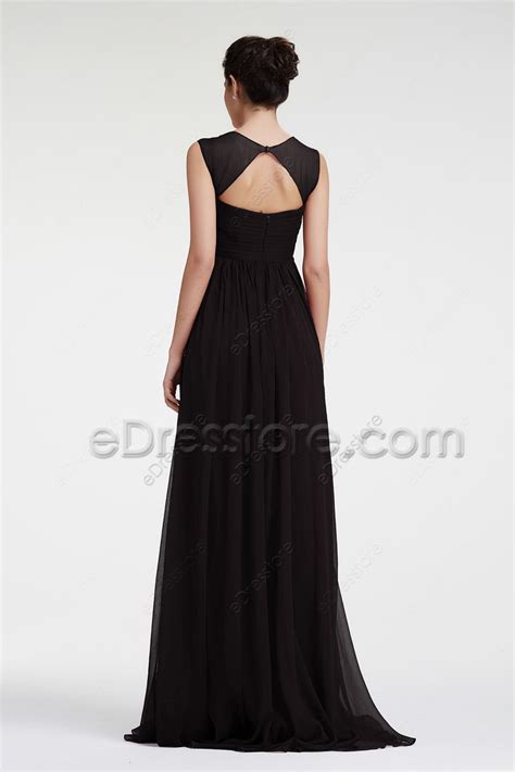 Black Maternity Bridesmaid Dresses Empire Waist Edresstore