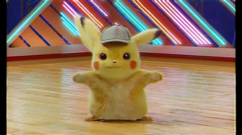 Detective Pikachu Dancing But With No Music Youtube