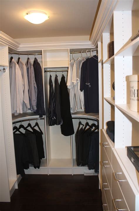 Regular closet organization ideas don't necessarily apply when you're dealing with a nursery closet add a second rod. Curved Closet Rods Corners | Closet rods, Bedroom closet ...