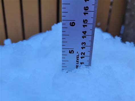 How To Measure Snowfall Correctly