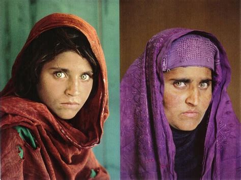 Sharbat Gula Also Known As Afghan Girl The 1984 Portrait Was Taken By