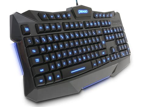 Plixio Led Backlit Light Up Wired Usb Gaming Color Changing Keyboard Pc