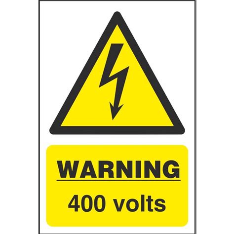 440 Volts Warning Signs Electrical Hazard Safety Signs Ireland
