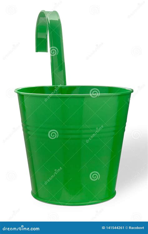 Small Green Bucket Stock Image Image Of Useful Carry 141544261