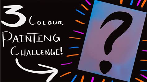 3 colour challenge ★ youtube