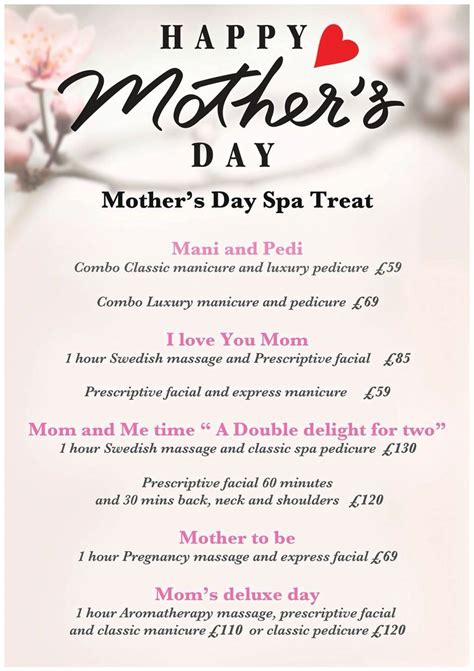 Make Your Mom So Special This Mother S Day At 7dayspa Motherday Tvouchers Massage Facial
