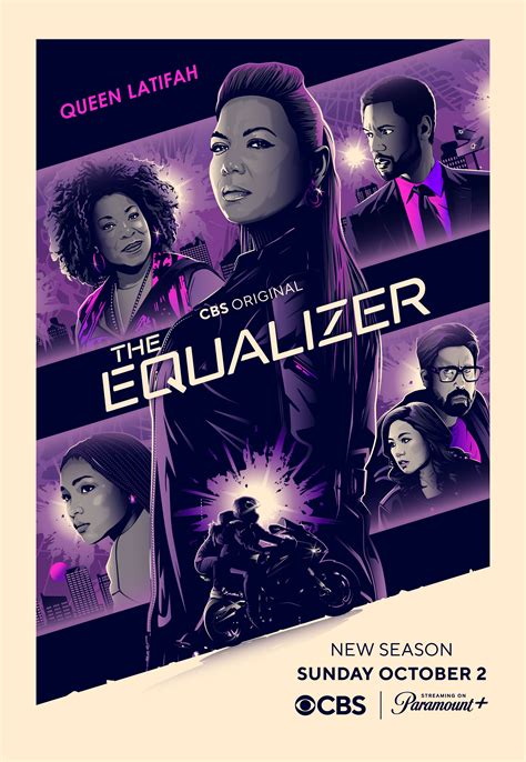 Equalizer Season 3 Poster Casts Queen Latifah In Shades Of Purple