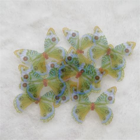 Silk Butterflies Butterfly Organza Fabric Craftfairy Etsy