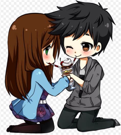 Cute Chibi Couple♥️ My Favorite Pinterest Chibi Couples And Anime