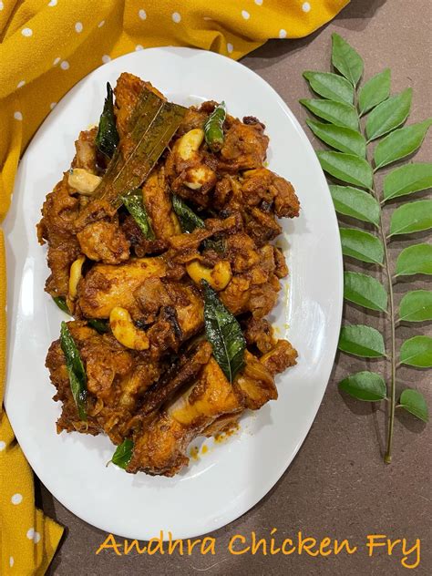 Kodi Vepudu Andhra Chicken Fry Restaurant Style From Sushmas