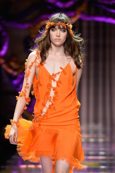Versace Makes Flower Crowns High Fashion