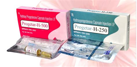 allopathic hydroxyprogesterone 500mg injection for clinical packaging size 1x1 ml at rs 215