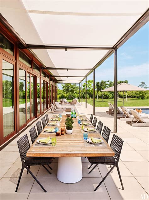 This Hamptons Terrace Is Set For Entertaining And Makes The Perfect