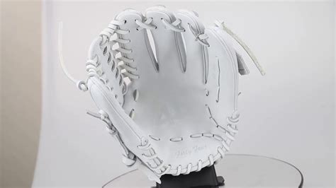 44 Pro Custom Baseball Glove Signature Series White Pink Trapeze Youtube