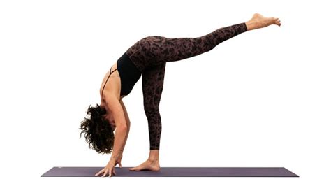 Urdhva Prasarita Eka Padasana Standing Splits Pose Yoga Gaia