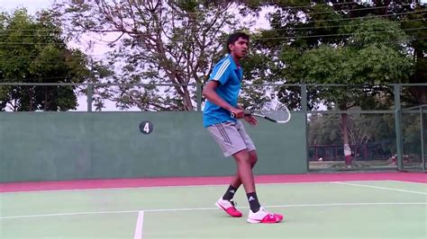 College Tennis Recruiting Video Fall Spring Vivek Singh Youtube