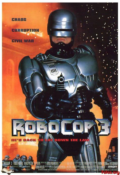 Robocop 3 Robocop Movie Posters Anime Movies