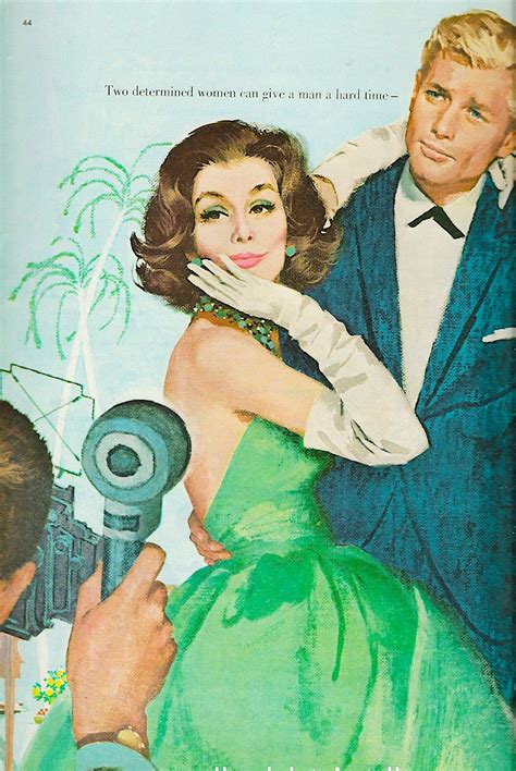 1960 Jon Whitcomb Vintage Illustration Illustration Mid Century