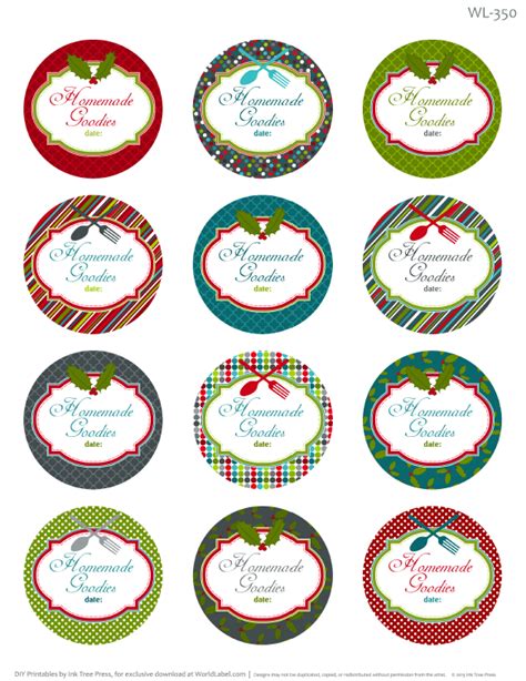 Homemade Food Labels Template