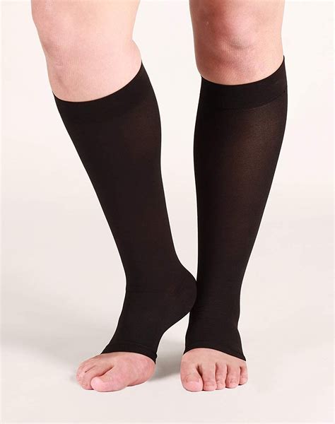 Amazon Com Mojo Compression Socks For Men Women Open Toe