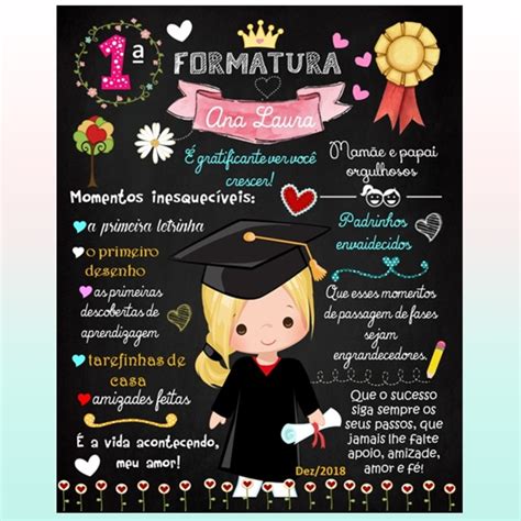 Formatura Educação Infantil Mensagem