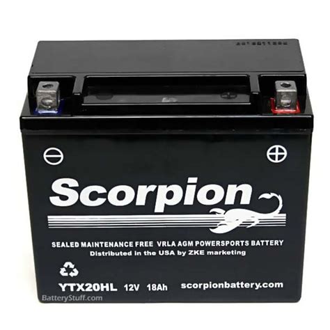 Wondering how long it takes to charge a car battery? YTX20HL-BS Battery | Scorpion 12 Volt Motorcycle Batteries