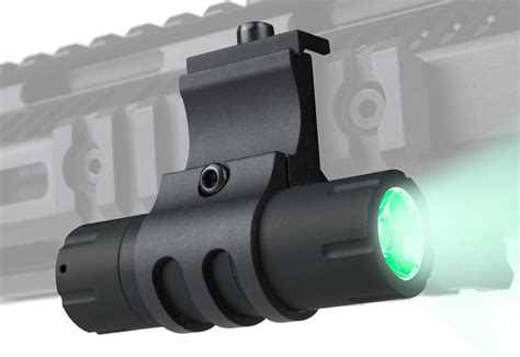 Ultra Compact Rail Mounted Flashlight For Ar 15s Rifles And Shotguns