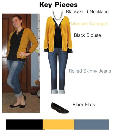Low Budget Fashionista Mustard And Black Casual With Sammydress