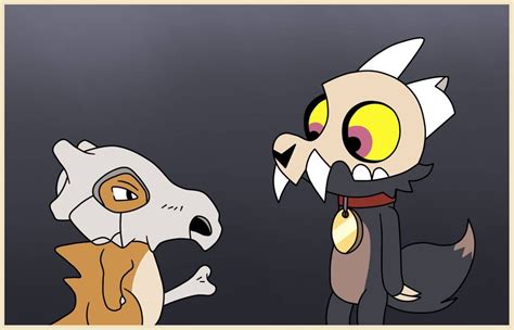 Cubone And King In The Skull Meeting By Deaf Machbot On Deviantart In