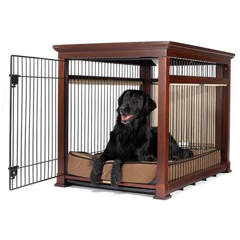Luxury Mahogany Pet Residence Dog Crate Mudroom Dog Room Indoor Dog