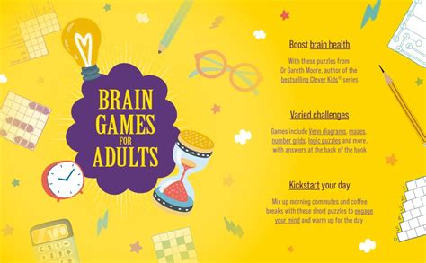 Brain Games For Adults Mixed Puzzles And Smart Brainteasers To Challenge Your Iq