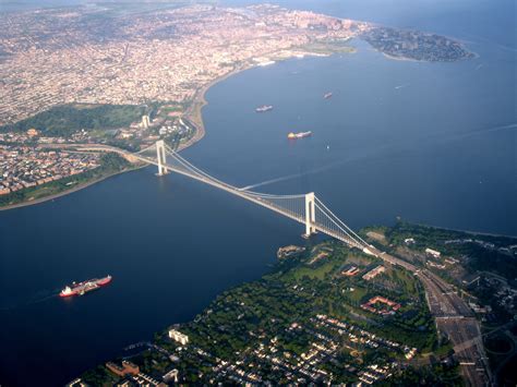 The Verrazano Narrows Bridge New York City New York