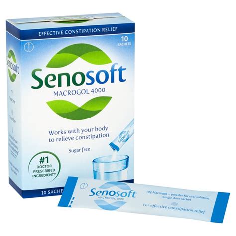 Senosoft Osmotic Laxative 10s Morrisons