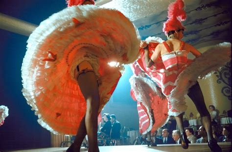 Moulin Rouge Vintage Color Photos Of A Legendary Cabarets Dancers