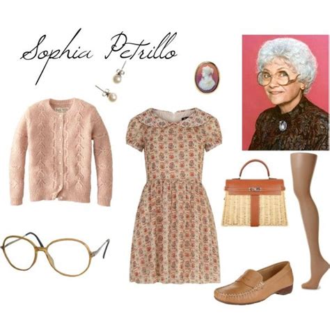 Sophia Petrillo Estelle Getty From Golden Girls By Jem85 On Polyvore