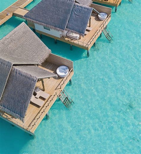 Jacuzzi Water Villas In The Maldives Fushifaru Maldives Resort