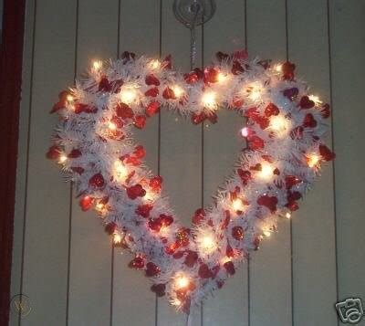 Valentine Heart Window Wall Holiday Light Decor | #21466712