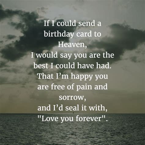 30 Sweet Birthday Quotes For Dead Husband Enkiquotes Birthday In