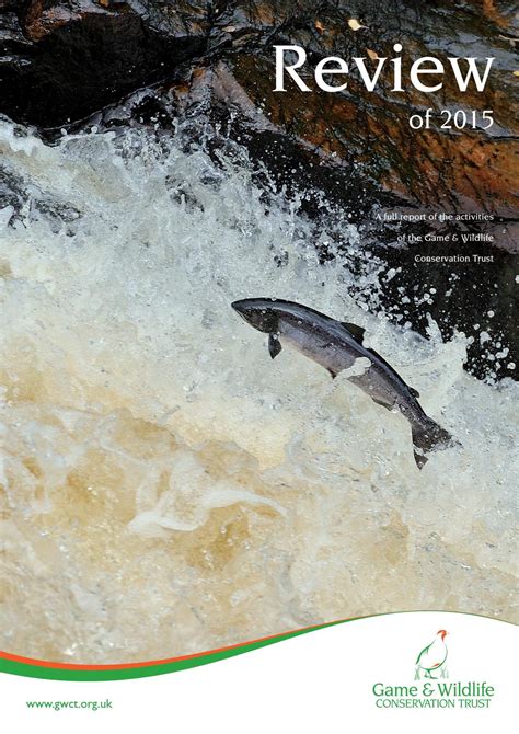 Review Of 2015 By Game And Wildlife Conservation Trust Issuu
