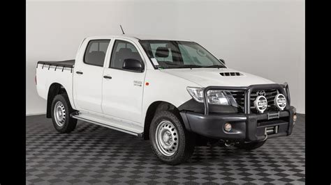 29881 2014 Toyota Hilux Sr Double Cab Ute Youtube