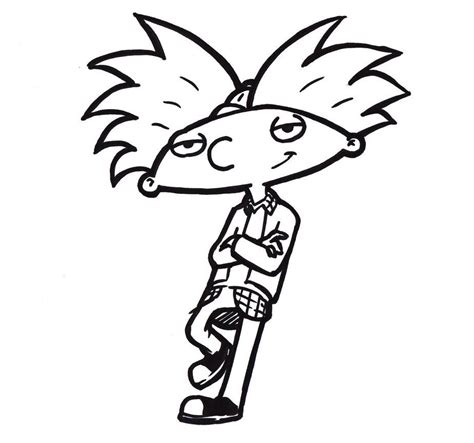Hey Arnold By Windam Hey Arnold Drawings Art