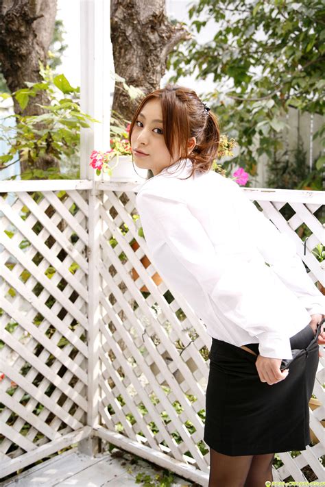 mika inagaki japanese sexy idol sexy office dress fashion photo shoot outdoor ~ jav photo sexy girl