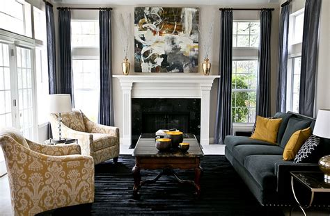 Gray And Yellow Living Rooms Photos Ideas And Inspirations