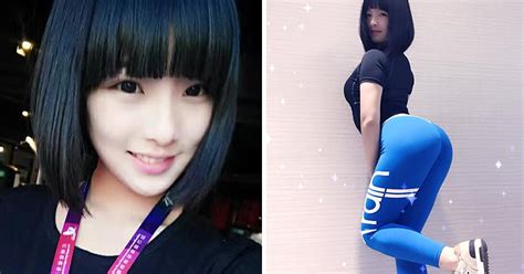 Woman Who Has The Most Beautiful Buttocks In China Says She Cannot