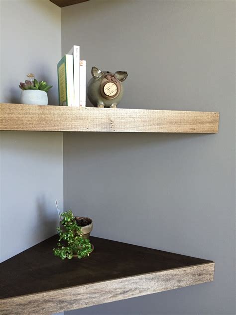 Diy Floating Corner Shelves Floating Corner Shelves Floating Shelves